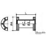 UHV Nipple ICF034-N DN-16CF