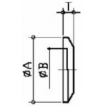 KF Blank Flange  NW10-01