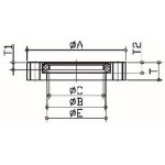 ICF rotatable flange ICF70-41RH-35 DN-35CF