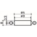 Centering Ring with O-Ring NW10 in Aluminium and FPM
